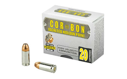 Ammunition Corbon Ammo Self Defense 9mm CORBON 9MM+P 115GR JHP 20/500